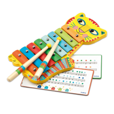 Djeco: Animambo Játékhangszer - Metalofon puzzle, kirakós