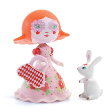 DJECO : Arty Toys Hercegnő - Elodia &amp; white játékfigura