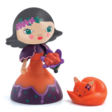 DJECO : Arty Toys Hercegnő rókával - Oya &amp; fox játékfigura