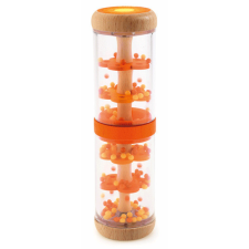 Djeco Bébicsörgő - Narancs esőbot - Orange rain shaker csörgő