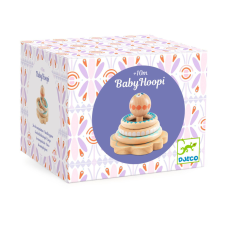 DJECO Bébijáték - Első tornyozó - BabyHoopi kreatív és készségfejlesztő