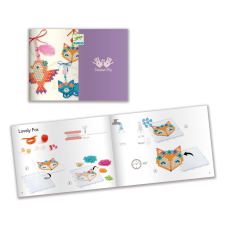 DJECO Creative DJECO szett, gyöngyös állatok kreatív és készségfejlesztő