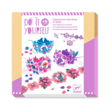 Djeco Design by Csináld magad! - Csillogó kartkötők - Best friends kreatív és készségfejlesztő