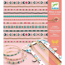 DJECO Djeco Gyöngyszövés - Gyöngyikék - Tiny beads kreatív és készségfejlesztő