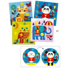 DJECO Djeco Kreatív műhely - Kedveskék - Gentle creatures kreatív és készségfejlesztő