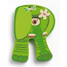 DJECO Djeco: Little Big room Dekorbetű - R - Animals dekoráció