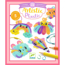 DJECO Djeco Magic plastic - Cuki kulcstartó díszek - Kawaii keyring kreatív és készségfejlesztő