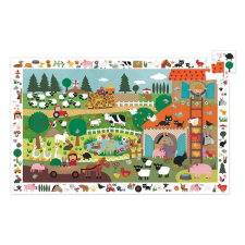 DJECO Djeco megfigyelő puzzle: hajó, 35 darabos puzzle, kirakós