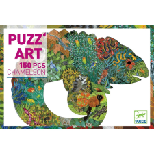 DJECO Djeco Művész puzzle - Kameleon játékfigura