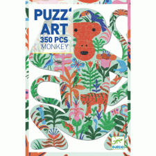 DJECO Djeco Művész puzzle - Majom - Monkey játékfigura