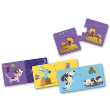 DJECO Djeco Párosító puzzle - Ellentétek - Opposites puzzle, kirakós