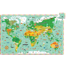 DJECO DJECO Puzzle Megfigyelés: A világ körül 200 darab puzzle, kirakós