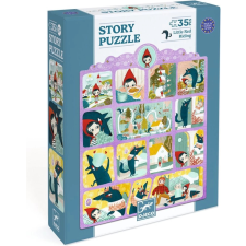 DJECO Djeco puzzle Piroska és a farkas 35 darab puzzle, kirakós