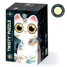 DJECO Djeco Varázs puzzle - Macskusz - Cuddly cats - 50 pcs játékfigura
