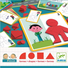 DJECO Eduludo Game Geometric Shapes, Djeco kreatív és készségfejlesztő