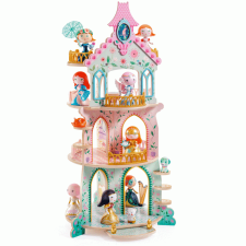 DJECO Építőjáték - Hercegnők kastélya - Ze princess Tower - Djeco kreatív és készségfejlesztő