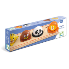 DJECO Fa puzzle Vadállatok, Djeco puzzle, kirakós