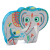 DJECO Formadobozos puzzle - Haathee, Asian elephant - 24pcs