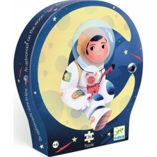 DJECO - Formadobozos Puzzle - Űrhajós a Holdon, 36 db (DJ07301) puzzle, kirakós