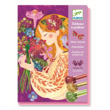 DJECO Glitter The scent of flowers - Csillámpor kép, Virágok illata kreatív és készségfejlesztő