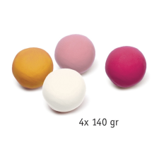  Djeco Gyurma - Pillegyurma - 4 tubs of play dough, Sweet gyurma