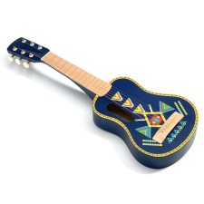 Djeco Játékhangszer - Gitár, 6 húros - Guitar 6 metallic ropes fajáték