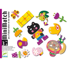 DJECO Kártyajáték - Memória - Minimatch - DJECO kártyajáték