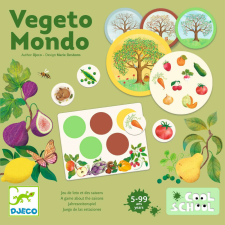DJECO képeslottó - Évszakok - Vegeto Mondo - FSC MIX kreatív és készségfejlesztő
