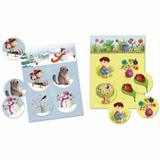  Djeco Képeslottó - Négy évszak - 4 seasons társasjáték