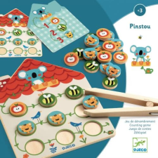 DJECO Képkirakó - Csípd fel! - Pinstou - Djeco kreatív és készségfejlesztő