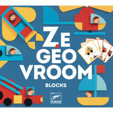 DJECO Képkirakó - Közlekedés - Ze Geo Vroum - Djeco oktatójáték