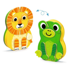 DJECO Képkirakó - Zanza állatok - Zanimals - Djeco oktatójáték