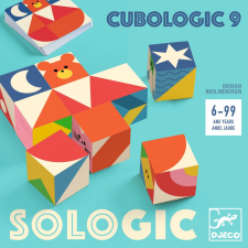  Djeco Kockakirakó - Cicu-logika - Cubologic 9 játékfigura