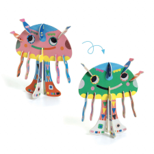 DJECO Kreatív játék 3D Animals, Djeco kreatív és készségfejlesztő