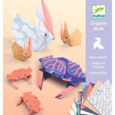 DJECO Kreatív Játék, Origami, dinoszauruszok létrehozása kreatív és készségfejlesztő