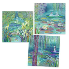 DJECO Kreatív műhely Tavirózsa-tó Monet ihlette kreatív és készségfejlesztő