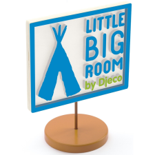 DJECO : Little Big room Display - Logo Little Big Room kreatív és készségfejlesztő