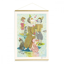  Djeco: Little Big room Falikép - Víz és álom - Water dream grafika, keretezett kép