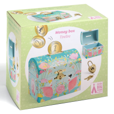 DJECO : Little Big room Persely - Balerina kincsesláda - Ballerina - FSC MIX persely