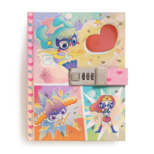 DJECO : Lovely Paper Titkos napló kódzárral - Lam - Diary code Lam kreatív és készségfejlesztő