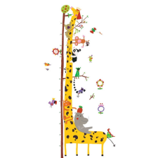  Djeco Magasságmérő falmatrica - Amazonas állatai - Friends of the Amazon kreatív és készségfejlesztő