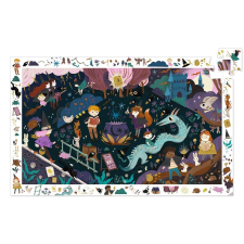 DJECO Megfigyelő rejtvény Varázslók Iskolája, Djeco puzzle, kirakós