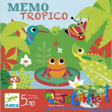 DJECO Mémo Tropico– Djeco  memória játék memóriajáték