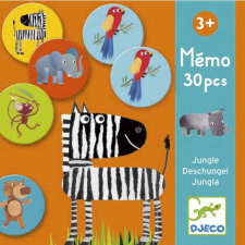 DJECO Memóriajáték - Dzsungelben, 30 db-os - Jungle memóriajáték