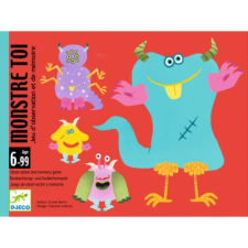 DJECO Memóriajáték - Szörnyeim - Monstre toi - Djeco memóriajáték