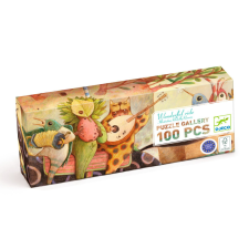DJECO Óriás puzzle - Csodálatos utazás, 100 db-os - Wonderful ride puzzle, kirakós