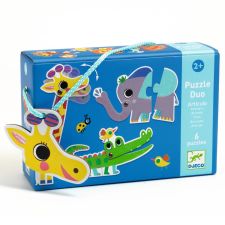 DJECO Párosító puzzle -Afrikai állatok Djeco kreatív és készségfejlesztő