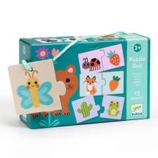 DJECO Párosító puzzle - Színpárosító, 24 db-os - Colours puzzle, kirakós