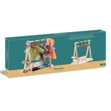 Djeco: Pomea Nagy ruhafogas 3 vállfával - Large clothes rack, 3 hangers bútor