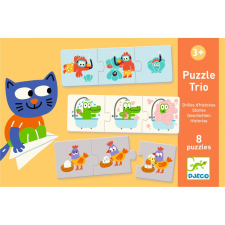  Djeco Puzzle trio - Kis mesék - Stories játékfigura